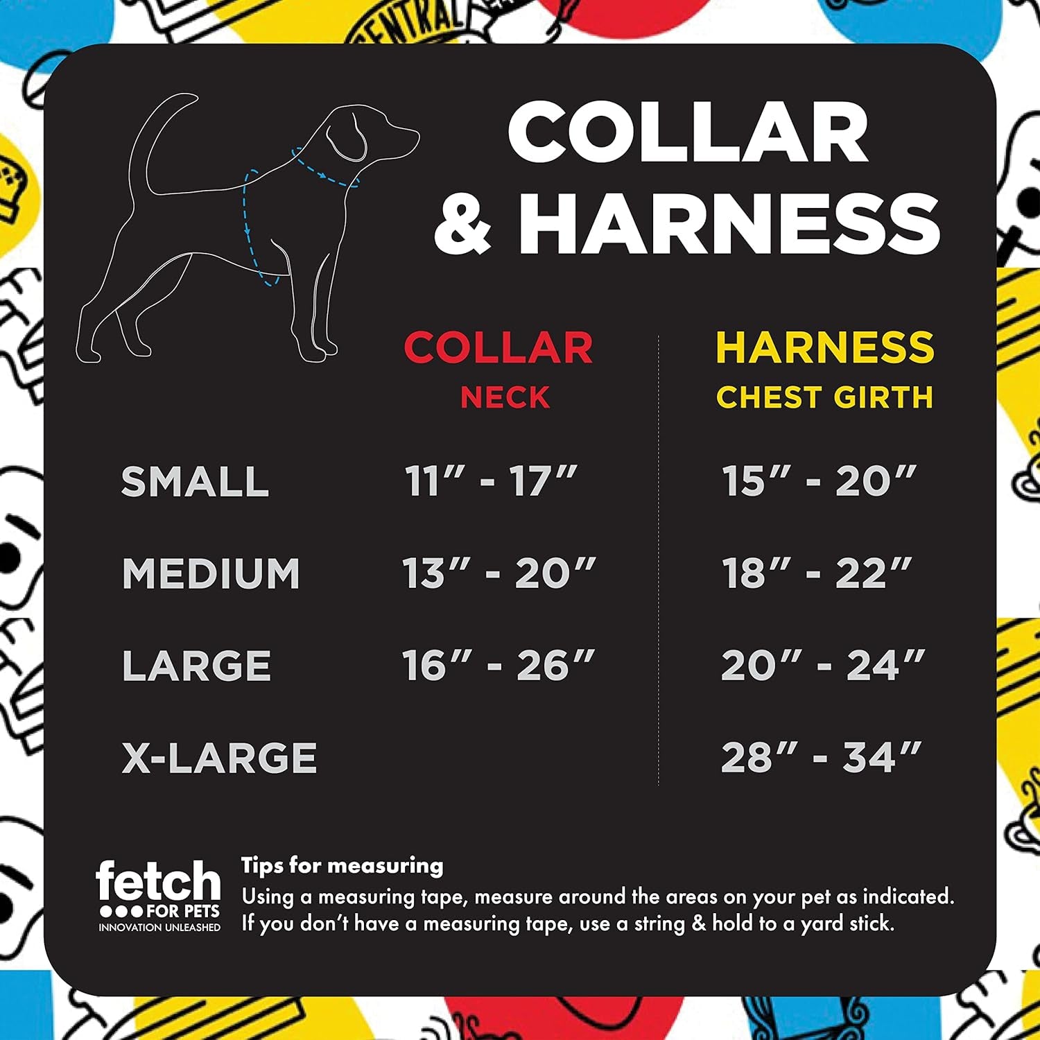 Friends the TV Show City Doodle Dog Harness for Small Dogs, Small (S) | Blue Small Dog Harness, No Pull Dog Harness with D-Ring | Machine Washable Friends Merch for Dogs from Friends TV Show