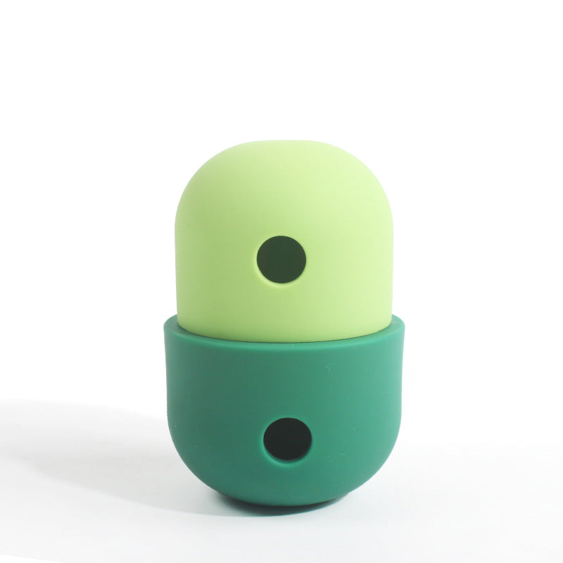 New 2 in 1 Pet Toys Products Dog Leakage Toy Ball Silicone Pet Supplies