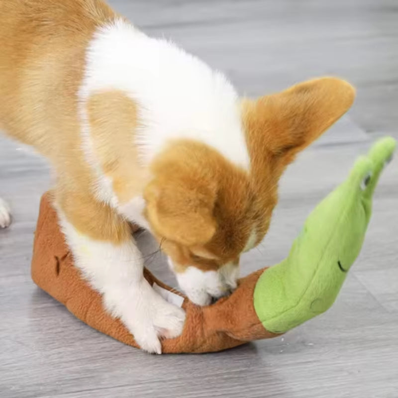 Snail Shaped Pet Toys for Dogs and Cats Odor Hiding Training Puzzles Fun Sniffing Mats - Interactive Play for Cats and Dogs