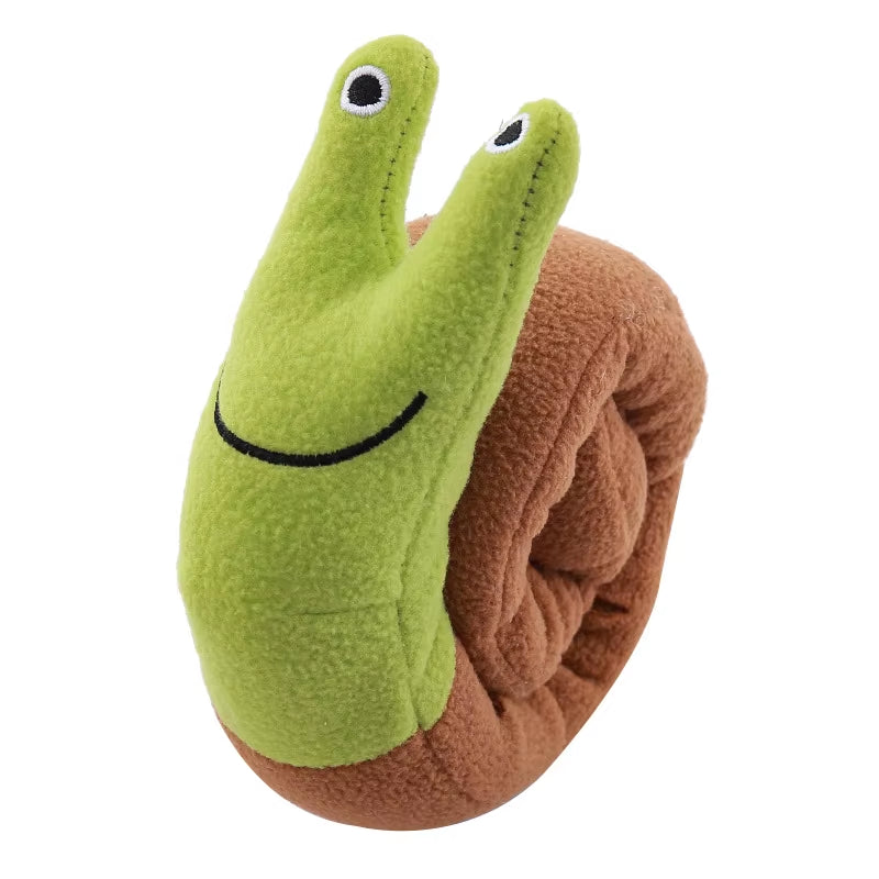 Snail Shaped Pet Toys for Dogs and Cats Odor Hiding Training Puzzles Fun Sniffing Mats - Interactive Play for Cats and Dogs