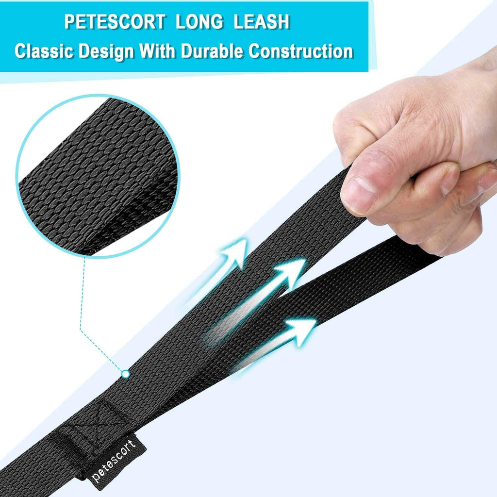 Dog Leash for Small Medium Large Dogs,Long Dog Leashes for Obedience Recall Training,Camping,20Ft,Black
