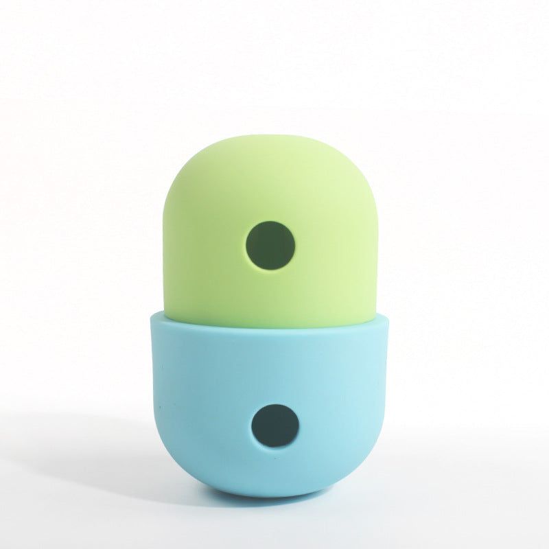 New 2 in 1 Pet Toys Products Dog Leakage Toy Ball Silicone Pet Supplies