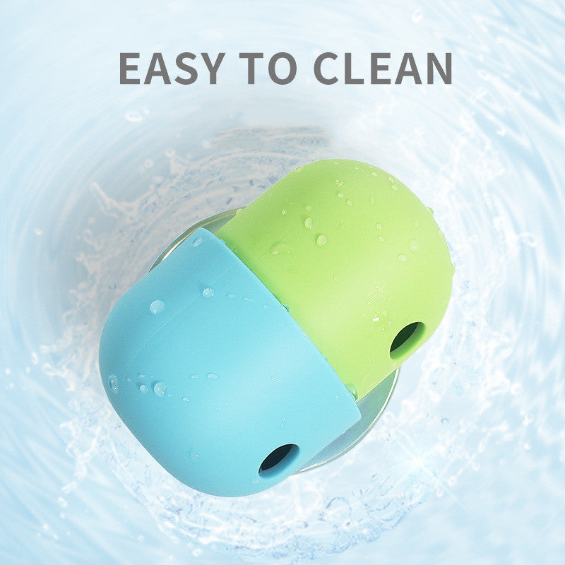New 2 in 1 Pet Toys Products Dog Leakage Toy Ball Silicone Pet Supplies
